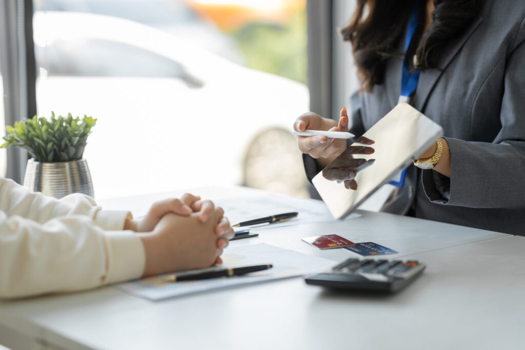 How to Open a Bank Account in Japan as a Foreigner young asian businesswoman, company employee offering credit limi