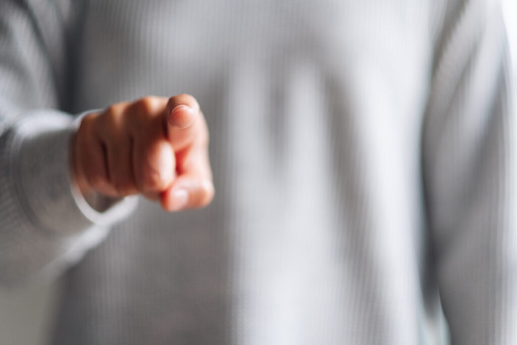 What to Do If You Have a Problem With Your Landlord in Japan closeup image of people pointing finger at you