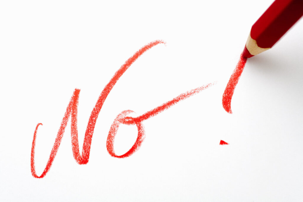 What to Do If You Have a Problem With Your Landlord in Japan red pencil writing no with an exclamation point 2026 03 26 09 42 57 utc