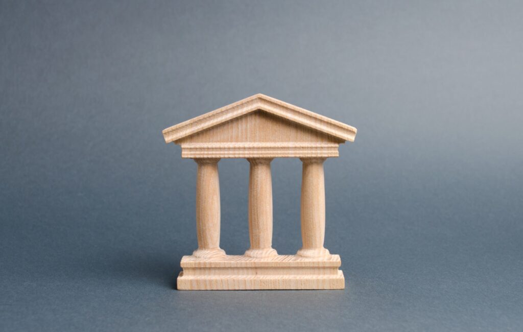How to Open a Bank Account in Japan as a Foreigner wooden government building on a gray background 2026 03 24 02 22 34 utc